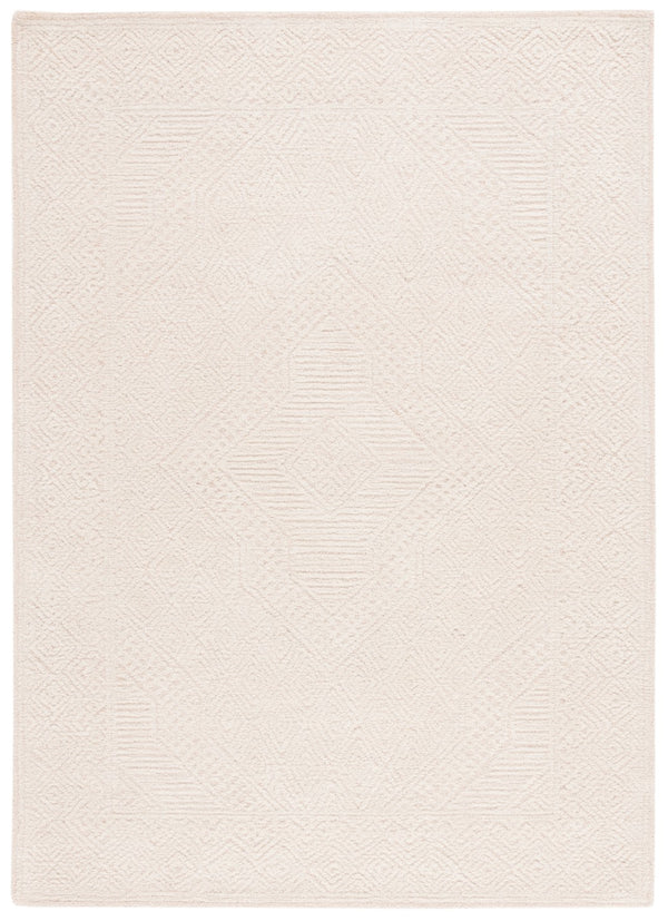 Safavieh Textural 303 Hand Tufted Contemporary Rug Beige / Blush 5' x 8'