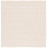 Safavieh Textural 303 Hand Tufted Contemporary Rug Beige / Blush 6' x 6' Square