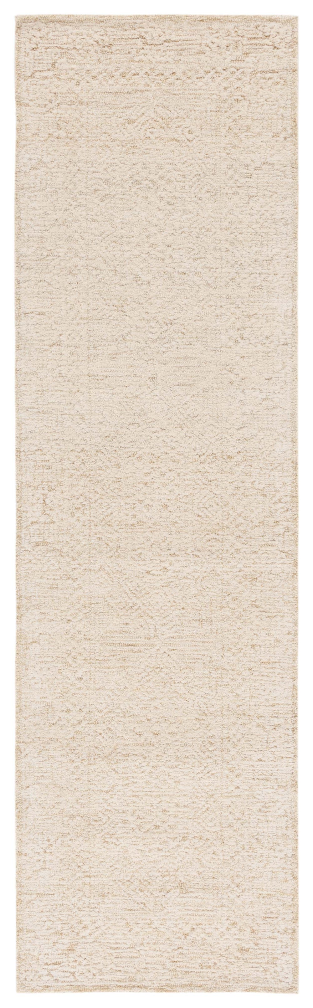 Safavieh Textural 305 Hand Tufted Contemporary Rug Gold / Ivory 2'-3" x 8'