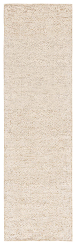 Safavieh Textural 305 Hand Tufted Contemporary Rug Gold / Ivory 2'-3" x 8'