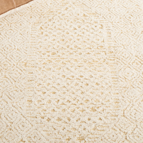 Safavieh Textural 305 Hand Tufted Contemporary Rug Gold / Ivory 8' x 10'