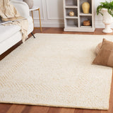 Safavieh Textural 305 Hand Tufted Contemporary Rug Gold / Ivory 5' x 8'