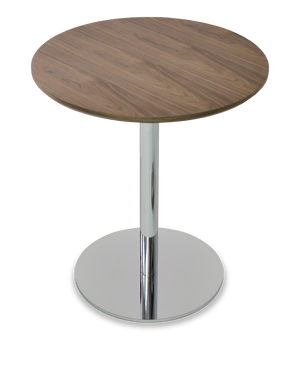 Soho Concept Tango/ Daisy Counter Post 32" (82cm) - Stylish Stainless Steel & Walnut Finishes For Modern Spaces Chrome  Soho-concept-dining-chair-13893