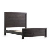 Tenon Collection Bed Salt Flat - Tenon Collection Bed Deep Espresso finish SFTENOWBDKKES Malouf