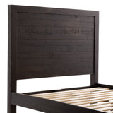 Tenon Collection Bed Salt Flat - Tenon Collection Bed Deep Espresso finish SFTENOWBDKKES Malouf