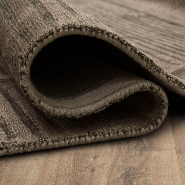 Karastan Rugs Bobby Berk by Karastan (Series 2) Terra Firma Machine Made Rayon/Viscose Transitional Area Rug Flint 9' x 12'