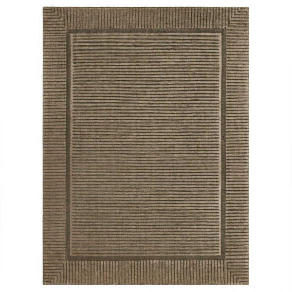 Karastan Rugs Bobby Berk by Karastan (Series 2) Terra Firma Machine Made Rayon/Viscose Transitional Area Rug Flint 9' x 12'