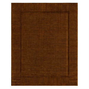 Karastan Rugs Bobby Berk by Karastan (Series 2) Terra Firma Machine Made Rayon/Viscose Transitional Area Rug Sienna 9' x 12'