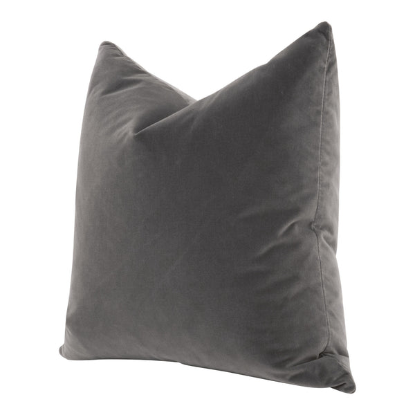Essentials for Living The Basic 22" Essential Pillow, Set of 2 7200-22.DDOV Dark Dove Velvet