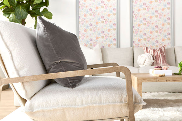 Essentials for Living The Basic 22" Essential Pillow, Set of 2 7200-22.DDOV Dark Dove Velvet