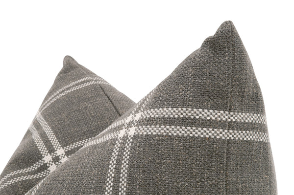 Essentials for Living The Basic 22" Essential Pillow, Set of 2 7200-22.WSMK Performance Walden Smoke