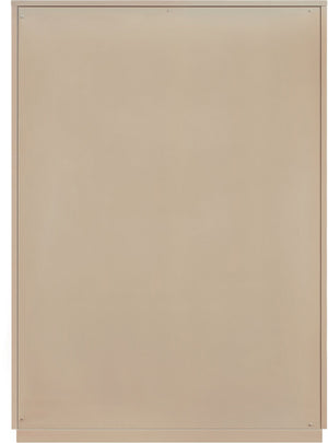 Meridian Furniture Tiberio Mid-century Tall Six Drawer Oak Veneer Chest with Soft Close Drawers for Bedroom Storage Natural TiberioNatural-CH
