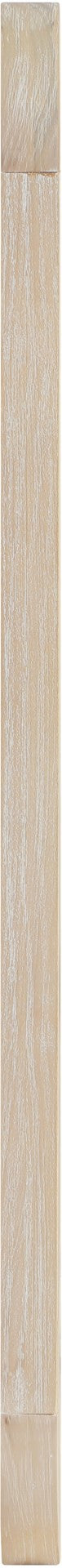 Meridian Furniture Tiberio Oak Wood Wall Mirror Mid-century Modern Accent for Bedroom and Entryway Decor Natural TiberioNatural-M