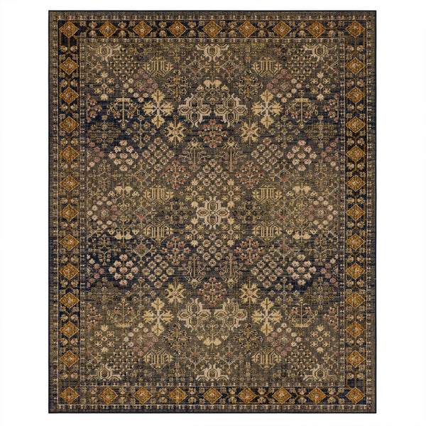 Topkhana Navy 5' 3" x 7' 10" Area Rug Karastan Rugs
