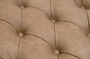 Essentials For Living Townsend Tufted Upholstered Coffee Table – Transitional Style With Storage Shelf & Elegant Design Ivanhoe Toast,Natural Gray Ash,Black Nail Tacks Solid Ash Wood,Ash Veneer,Plywood 6429up-rct.Ivt-bt/Ng