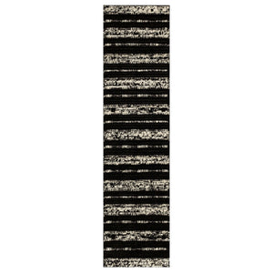Traverse Lanes Charcoal 2' x 8' Area Rug Karastan Rugs