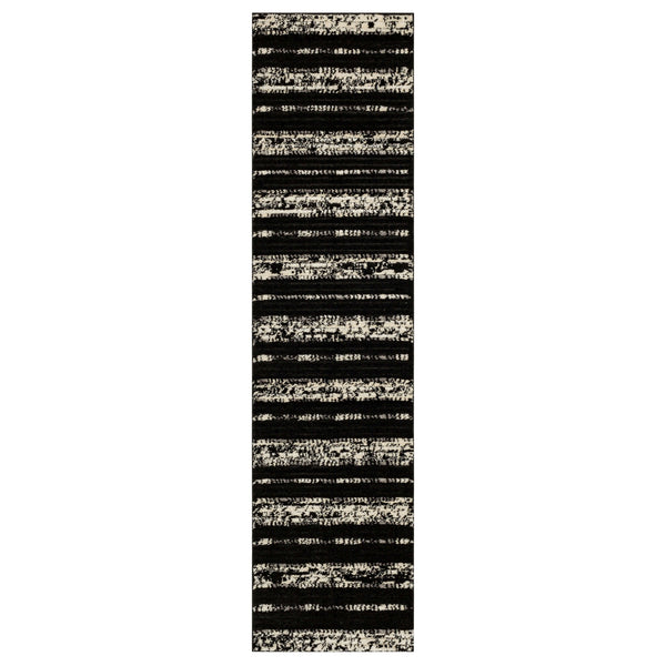 Traverse Lanes Charcoal 2' x 8' Area Rug Karastan Rugs