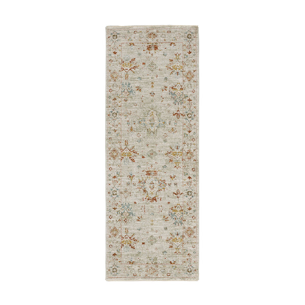 Tunceli Cream 2' 7" x 7' 3" Area Rug Karastan Rugs