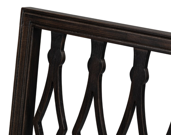 Sarreid Diamond Side Chair Set Of 2 - Stylish Nero Mushroom Fabric With Durable Beechwood Frame For Elegance Black  U004-03f50