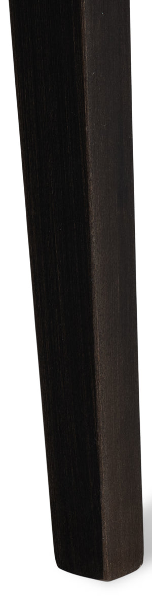 Sarreid Diamond Side Chair Set Of 2 - Stylish Nero Mushroom Fabric With Durable Beechwood Frame For Elegance Black  U004-03f50