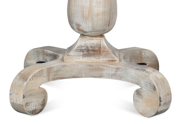 Sarreid Bistro Table Grey Oak - Stylish And Modern Dining Solution For Your Kitchen Or Patio Space Today! Beige  U021-06