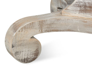 Sarreid Bistro Table Grey Oak - Stylish And Modern Dining Solution For Your Kitchen Or Patio Space Today! Beige  U021-06