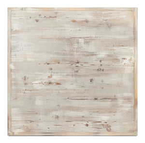 Sarreid Bistro Table Grey Oak - Stylish And Modern Dining Solution For Your Kitchen Or Patio Space Today! Beige  U021-06