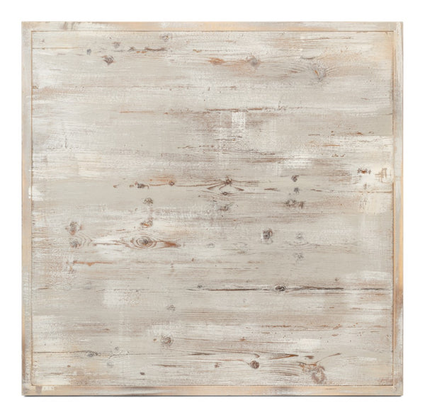 Sarreid Bistro Table Grey Oak - Stylish And Modern Dining Solution For Your Kitchen Or Patio Space Today! Beige  U021-06