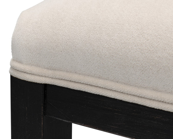 Sarreid Goccia Side Chair Set Of 2 In Nero Organza - Elegant Beechwood Design For Modern Living Spaces Black  U165-03f11