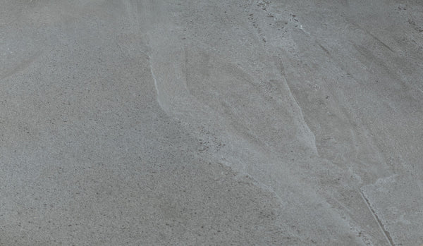 Sarreid Double Pedestal Dining Table - Rustic Driftwood Base, Elegant Grey Porcelain Top, Perfect For Gatherings Grey  U198-as