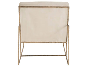 Universal Furniture Bastian Chair - Chic Berber Snow Upholstery With Champagne Gold Frame For Luxurious Elegance & Comfort Champagne Gold 23% Cotton,18% Polyester,17% Wool,16% Linen,14% Rayon,12% Acrylic U365513-1591-1-universal