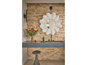 Universal Furniture Scallop Mirror U33002M Shell White