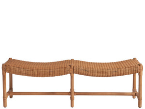 Universal Furniture Murro Bay Bench U330380 Natural Rattan