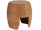 Universal Furniture Havasu End Table U330811 Fishbone Weave Rattan