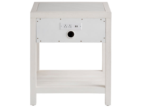 Universal Furniture Turo Nightstand U330A355 White Sand