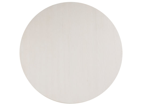 Universal Furniture Mackinaw Round Dining Table U330A656 White Sand