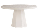 Universal Furniture Mackinaw Round Dining Table U330A656 White Sand