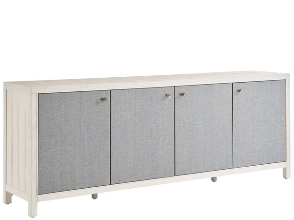 Universal Furniture Captiva Credenza U330A966 White Sand/Blue Seagrass