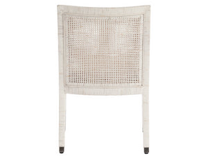 Universal Furniture Longboat Dining Chair U330E636 White Rattan