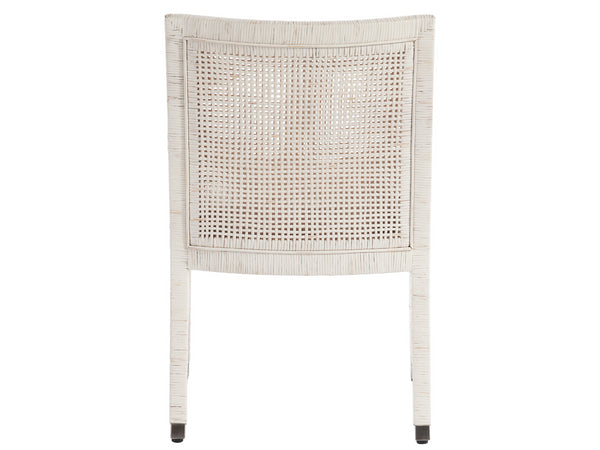Universal Furniture Longboat Dining Chair U330E636 White Rattan