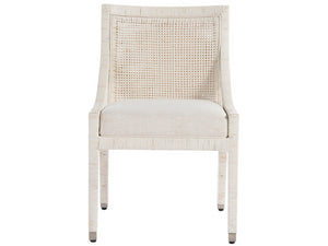 Universal Furniture Longboat Dining Chair U330E636 White Rattan