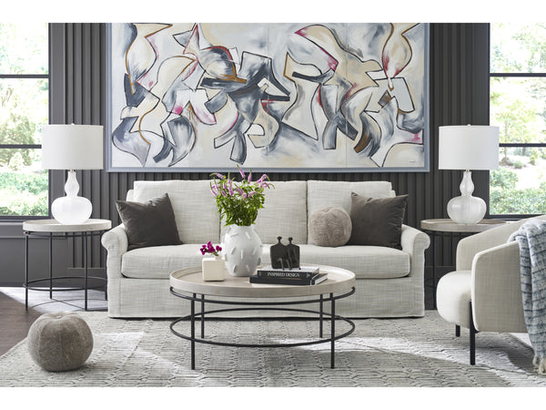 Universal Furniture Coalesce Round Tray Top Cocktail Table U301818