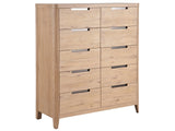 Walker Drawer Chest Organic Natural Oak U352150 Universal Furniture