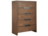 Atlas Drawer Chest Medium Brown Oak U352A155 Universal Furniture