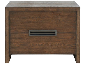 Atlas Drawer Nightstand Medium Brown Oak U352A357 Universal Furniture