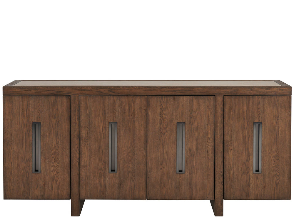 Veda Credenza Medium Brown Oak U352A679 Universal Furniture