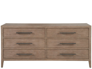 Cove Drawer Dresser Gray Oak U352B060 Universal Furniture