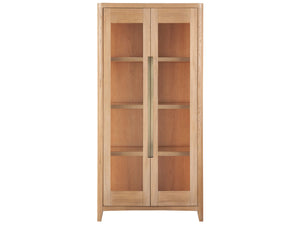 Zella Display Cabinet Natural Oak  U352E675 Universal Furniture