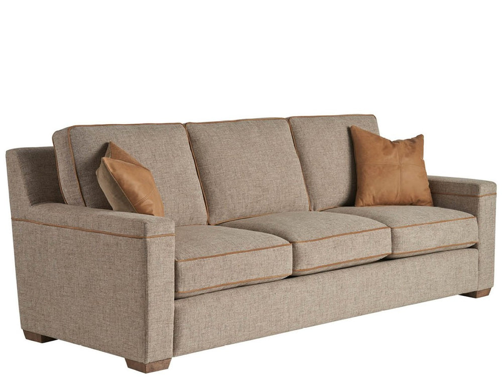Universal Furniture Liam Sofa: Modern Comfort With Stylish Design, Loose Cushions & Cozy Textured Upholstery For Your Home  100% Polyester U435501-1769-1-universal