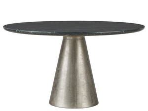 Slate Dining Table Black Merino/Antique Silver U365656 Universal Furniture
